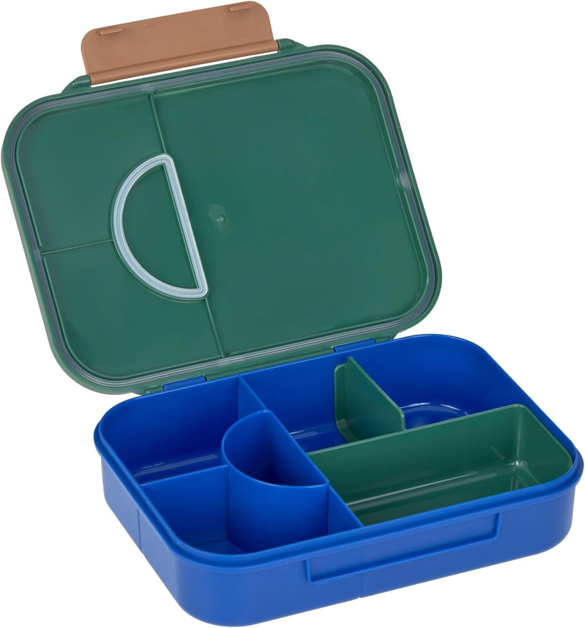 LÄSSIG Bento lunch box with compartments 17 × 21 cm Rainbow