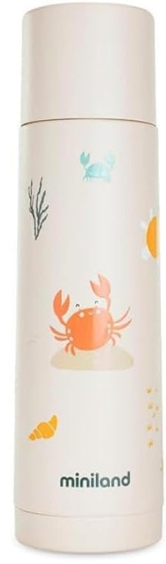 MINILAND Thermy Edelstahl-Thermosflasche 500 ml KRAB