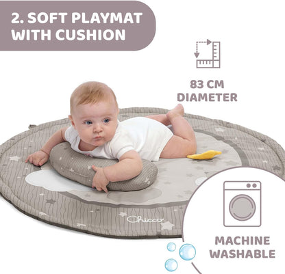 CHICCO Enjoy Colors Gym 3in1 Lernmatte + Beamer