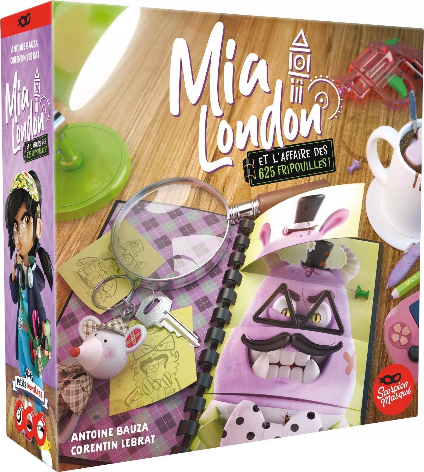 SCORPION MASQUE gra planszowa dla 4 osób MIA LONDON wersja francuska