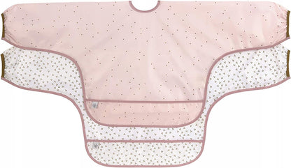 LASSIG Lätzchen Schürzen mit Tasche 2er-Set 6-24