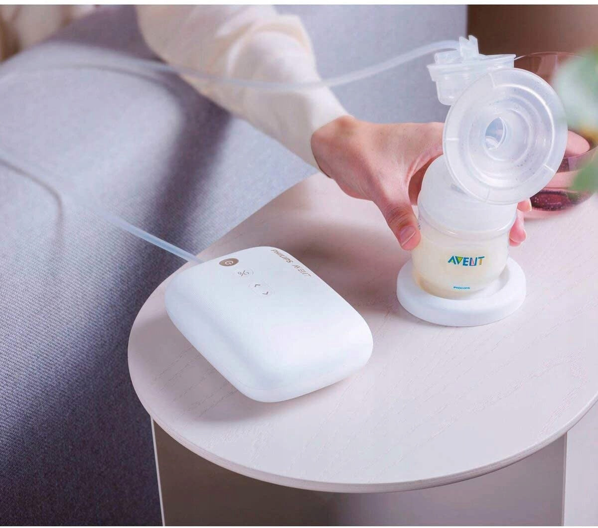 PHILIPS AVENT SCF396/31 ELEKTRISCHE MILCHPUMPE mit Zubehör