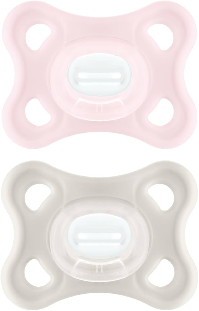 MAM Comfort smoczek uspokajający silikonowy 0-3m x2