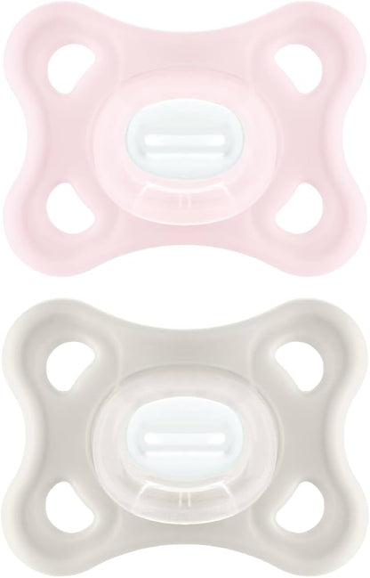 MAM Comfort smoczek uspokajający silikonowy 0-3m x2
