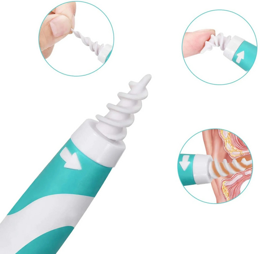 eVATMASTER Ohrreinigungsgerät + 16 Silikonaufsätze – Produktbild 2