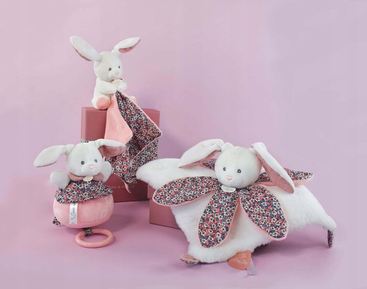 DOUDOU et COMPAGNE Kuscheltuch mit Schmusetuch 27cm
