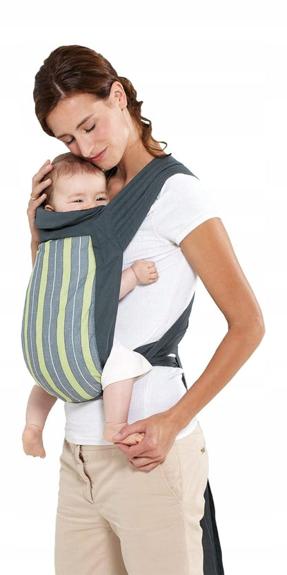 AMAZONAS Mei Tai nosidełko miękkie ergonomiczne do 15kg, mama nosi dziecko przodem do siebie