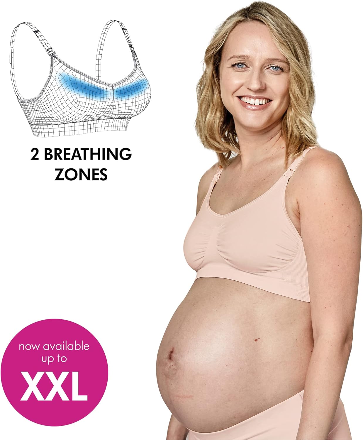 MEDELA KEEP COOL ULTRA biustonosz do karmienia bezszwowy XL
