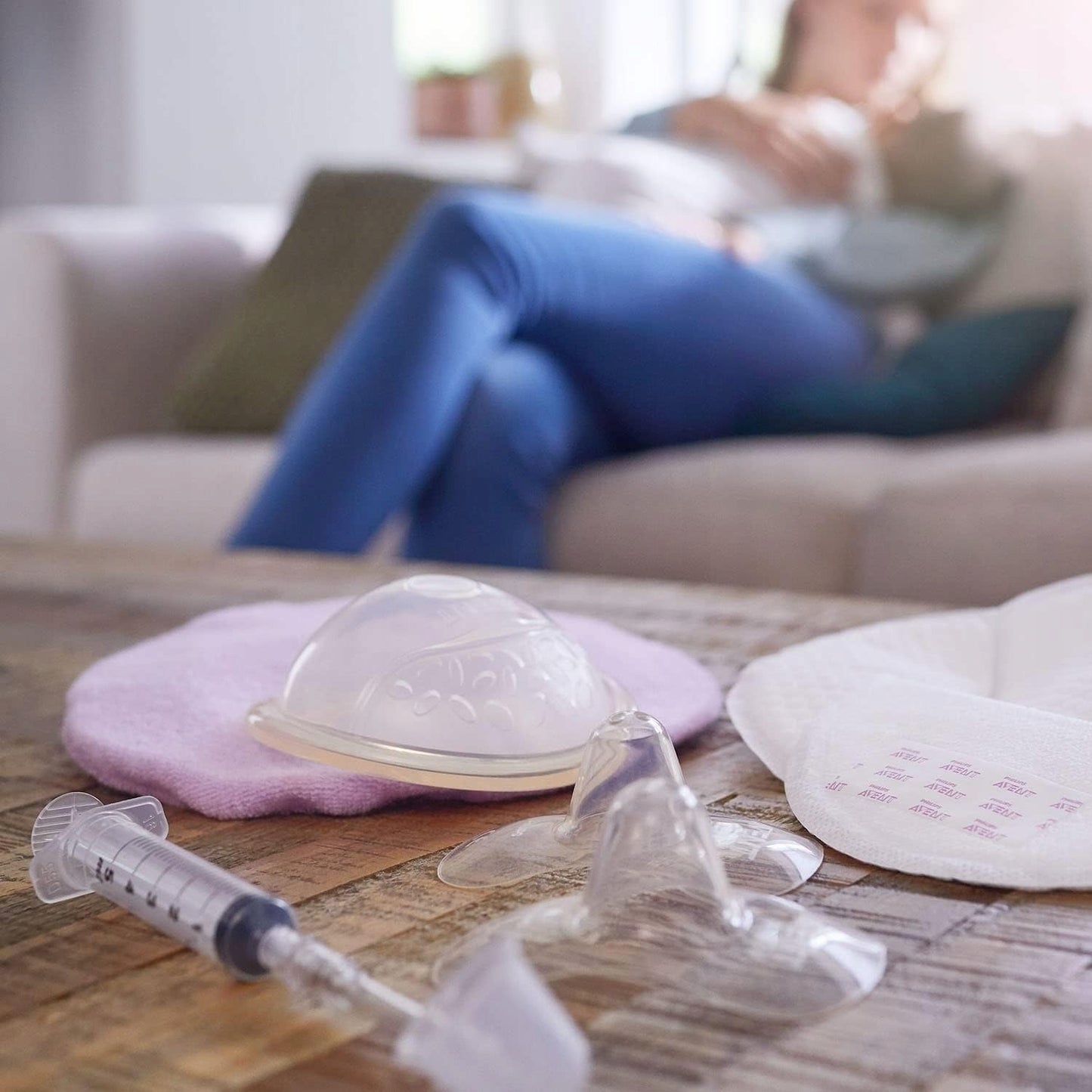 AVENT nakładki osłonki na sutki roz.M 21mm
