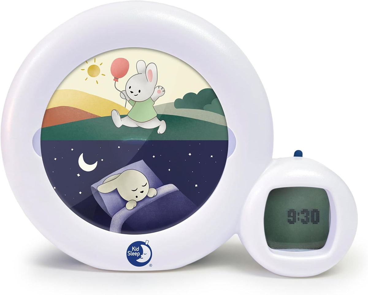 PABOBO Kid'Sleep Moon 3 în 1, ceas deșteptător educativ