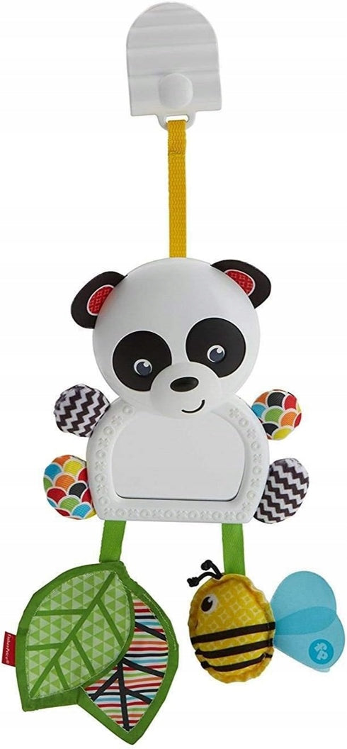 FISHER-PRICE FGH91 závesná hračka s hrkálkou na kočík, autosedačku 37 cm PANDA