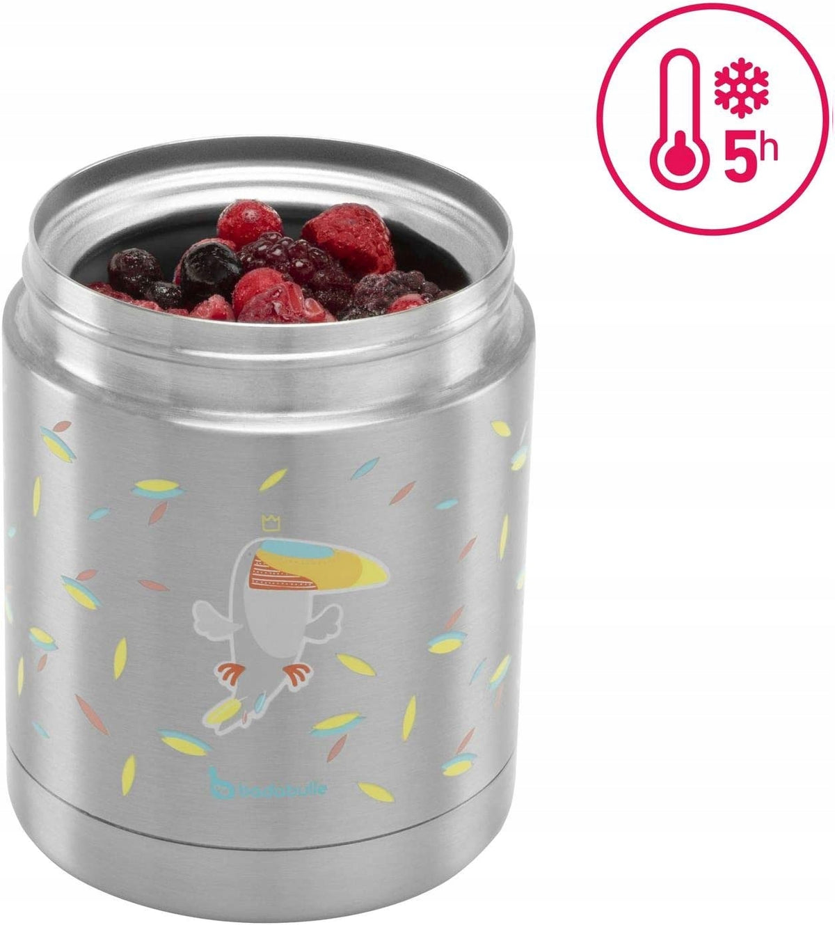 BADABULLE Edelstahl-Thermobecher 350 ml