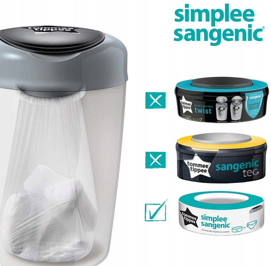 TOMMEE TIPPEE Nachfüllkassette SIMPLEE SANGENIC – Produktfoto 2