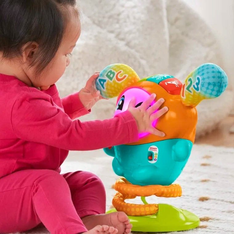 FISHER-PRICE interaktywny DJ HUPFI śpiew taniec 75 aktywności J. NIEMIECKI, edukacyjna zabawka dla dziecka
