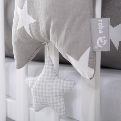 ROBA Little Stars Spieluhr-Anhänger für Kinderwagen und Babybett 27 x 27 cm