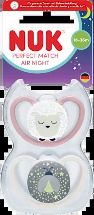 NUK Perfect Match Air Night Beruhigungssauger 18-36 Monate