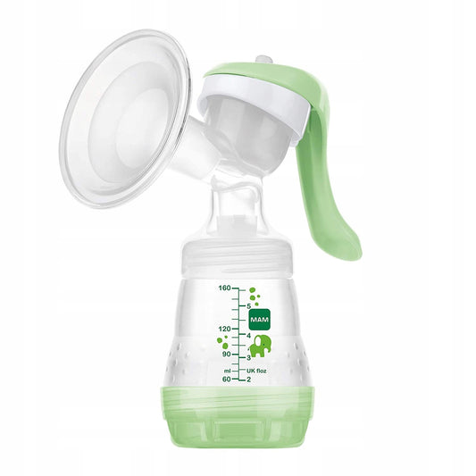 ICH habe eine kompakte HANDMILCHPUMPE mit 160-ml-Flasche