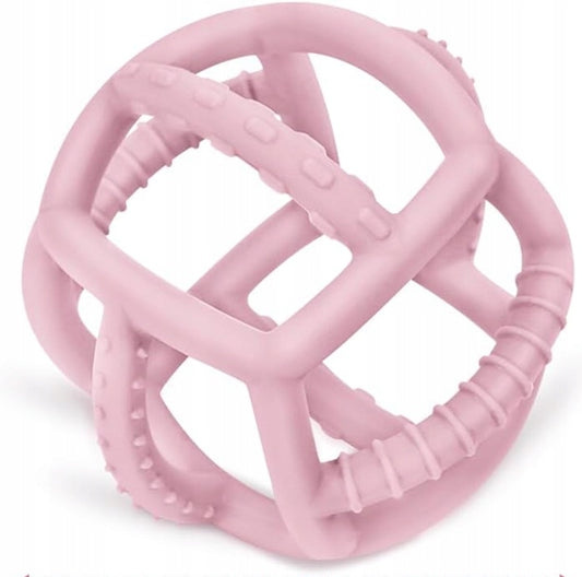 AOLSO flexibler Silikon-Beißring 8 x 8,5 cm