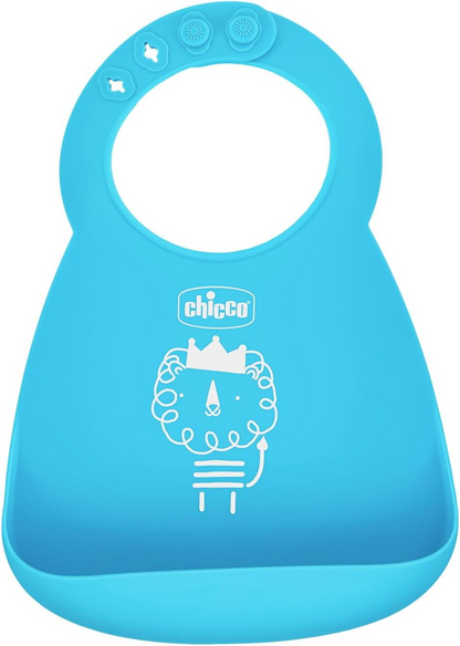 CHICCO Easy Start Silikon-Set Schale Löffel Lätzchen