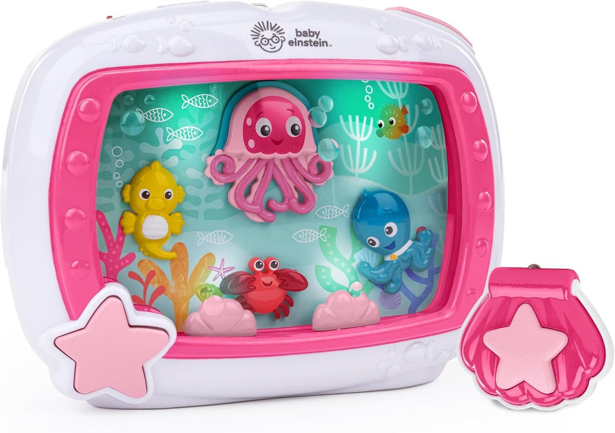 BABY EINSTEIN Meeresträume Spieluhr mit Lichtern + Fernbedienung, 22 x 29 cm