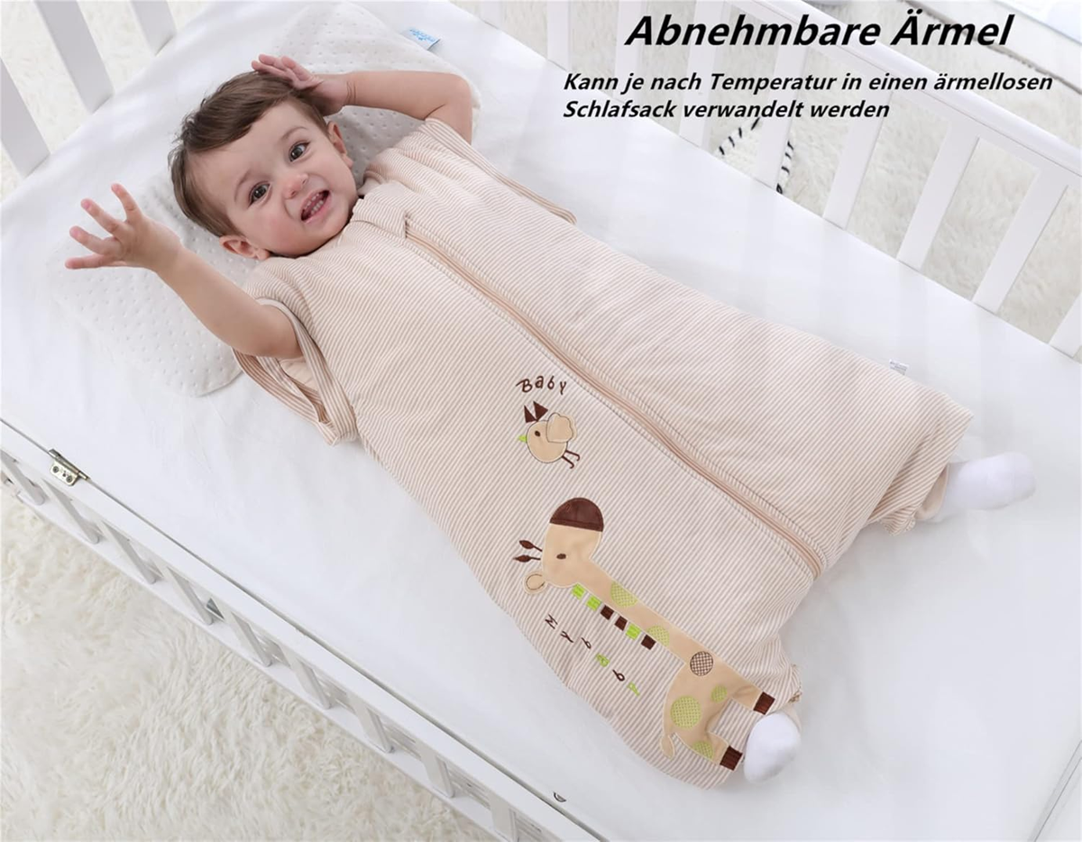 CHILSUESSY Winterschlafsack zum Schlafen 3.5 TOG Gr. 100