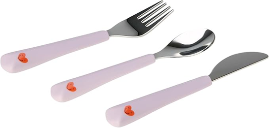 LASSIG Besteck-Set Löffel Gabel Messer 12 m+