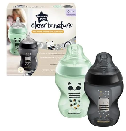 TOMMEE TIPPEE Closer to Nature colic relief bottle x2