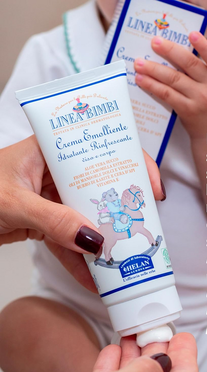 HELAN Linea Bimbi Feuchtigkeits- und Schutzcreme für Körper und Gesicht des Babys 100 ml