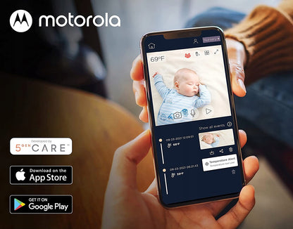 MOTOROLA VM65X Connect Babyphone 5" + Stange