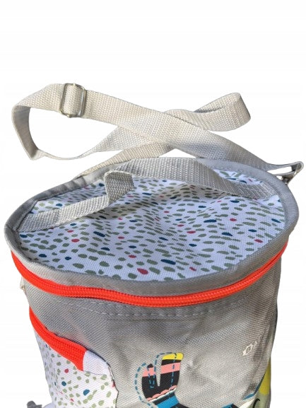 BADABULLE Isoliertasche für Flaschen und Lebensmittel 20,5 x 20,5 cm