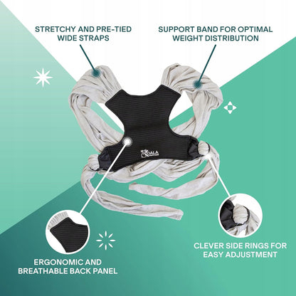 KOALA BABYCARE 2-in-1 Babytragetuch