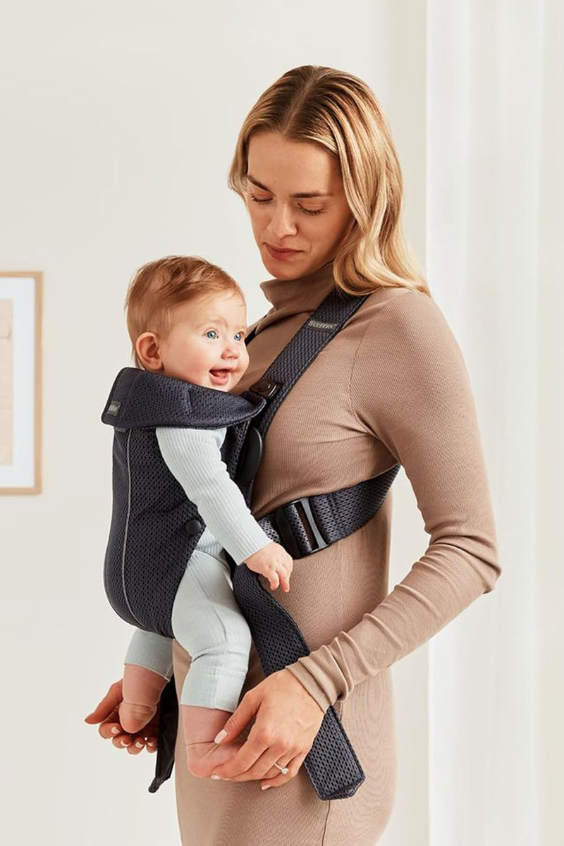 BABYBJORN MINI ergonomische Babytrage 3-11kg AIRY MESH