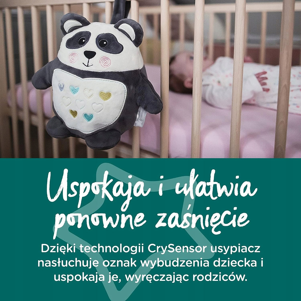 TOMMEE TIPPEE Pip der Panda KUSCHELTIER mit Geräusch OHNE LICHT