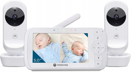 MOTOROLA VM35-2 baby monitor 5" + 2 telecamere
