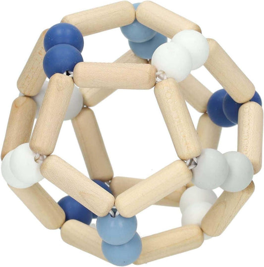 GOKI Baby flexibler Holz-Greifball 10 x 10 cm – Produktfoto 2