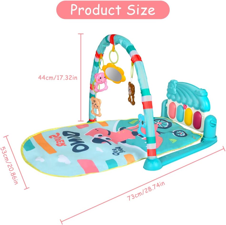 AOMIG Educational Play Mat with Piano, 0–36 Months