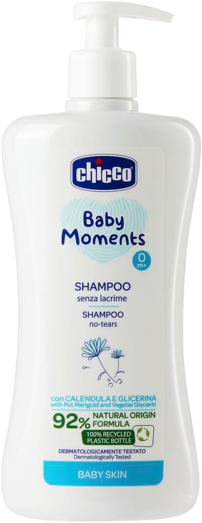 CHICCO BabyMoments Shampoo 500 ml 0m+