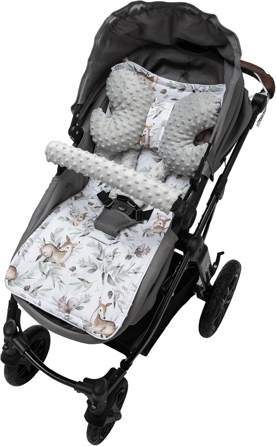MEDI PARTNERS Buggy-Sitzauflage Schmetterling + Protektor
