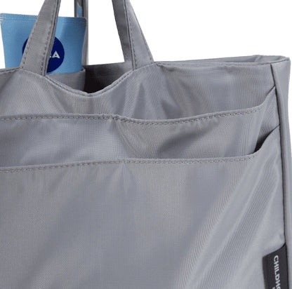 CHILDHOME organizer do torby MOMMY BAG - szary organizer z kieszonkami do Mommy Bag i dużych toreb