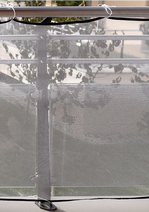 REER Schutznetz zum Schutz vor dem Herunterfallen von Spielzeug vom Balkon 294 x 94 cm