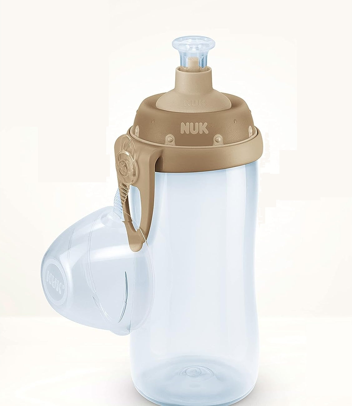 NUK Sports Cup BUTELKA 24 m+ ustnik push-pull 450 ml EFEKT KAMELEONA