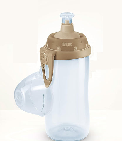 NUK Sports Cup BUTELKA 24 m+ ustnik push-pull 450 ml EFEKT KAMELEONA