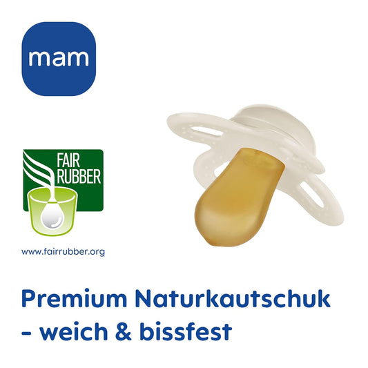 MAM Original Start Latex-Schnuller x4 0–2 Monate – Produktbild 2