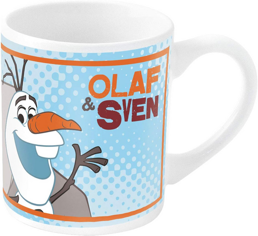 STOR Ľadové kráľovstvo Olaf & Sven PORCELÁNOVÝ HRNČEK 200 ml 8 rokov+