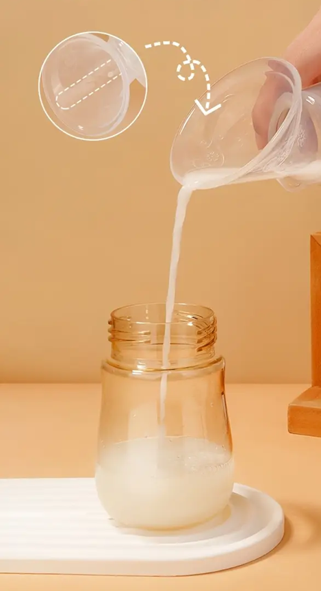 Silikon-Milchfänger zum Auffangen von Muttermilch 90 ml – Produktfoto 6