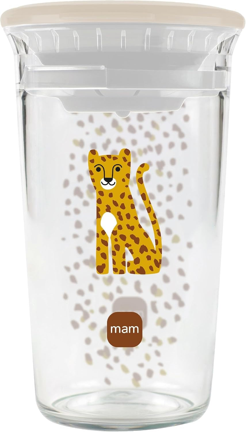 MAM Easy to Drink Cup auslaufsicherer Trinkbecher mit 360°-Trinkaufsatz 290 ml 8 m+ LAMPART