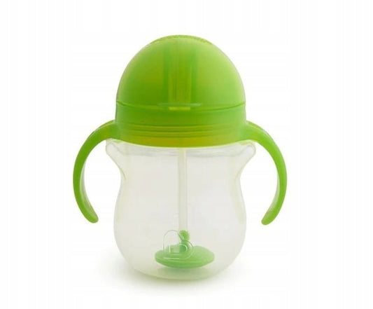 MUNCHKIN Tip&Sip Trinklernbecher 6 Monate+ 207 ml mit beschwertem Strohhalm – Produktbild 2