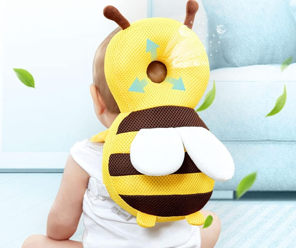 BABY HEAD PROTECTOR Kopf- und Rückenschutz beim Laufenlernen BIENE