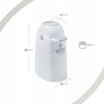 DIAPER CHAMP Windeleimer für MÜLLBEUTEL +/-30 Stück