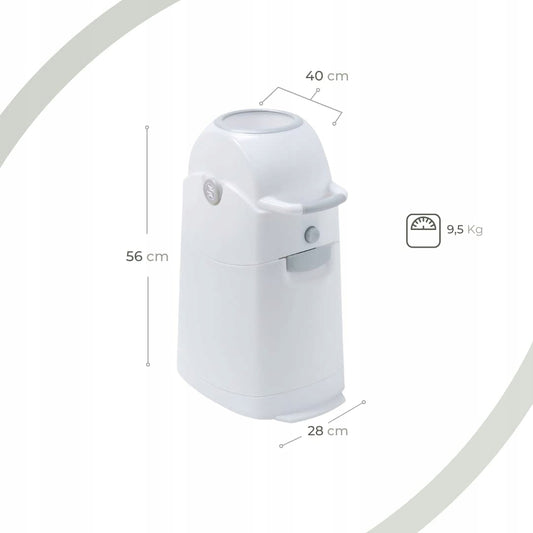 DIAPER CHAMP Windeleimer für MÜLLBEUTEL +/-30 Stück